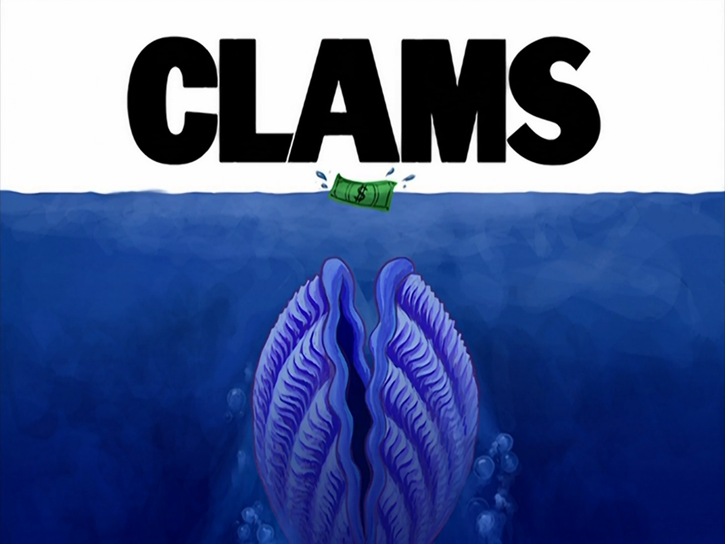 spongebob clams
