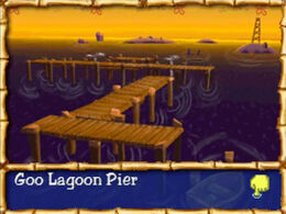 Goo Lagoon Pier in The Yellow Avenger