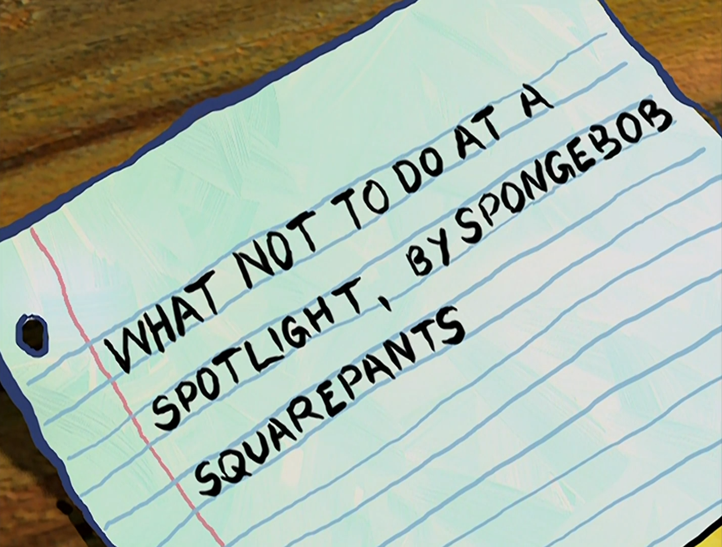 spongebob essay font