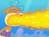 Sandy's a FIREBENDER!