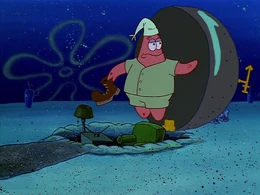 Patrick's small rock.