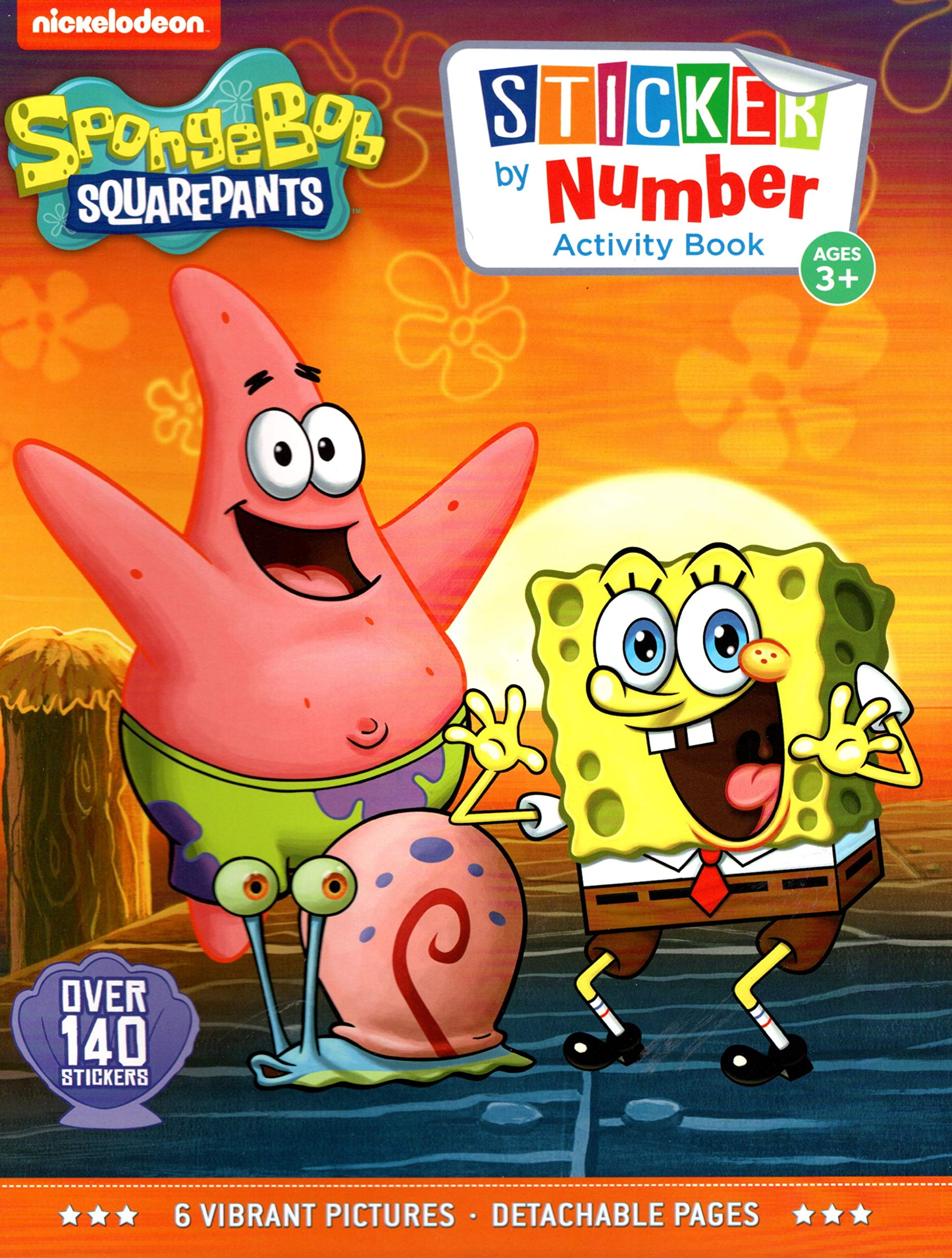 spongebob squarepants jumbo coloring & activity book