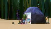The painting gag as seen in "Swimmin' Holed."