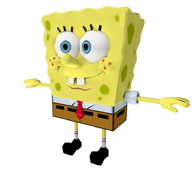 Usado en varios juegos de Bob Esponja, introducido en Battle for Bikini Bottom (consola) por THQ