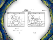 Grandpappy the Pirate storyboard panels-6