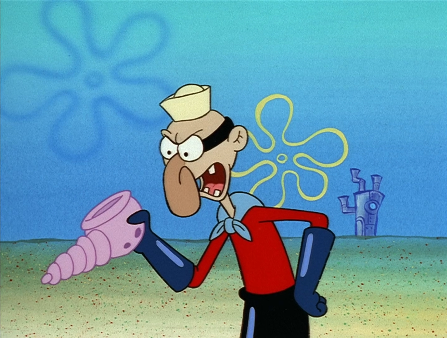Spongebob barnacle boy top