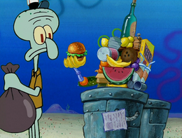 A different version of Kelpo without Kelpy, as seen in "Just One Bite