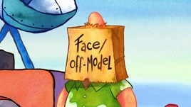 Face Off-Model title card