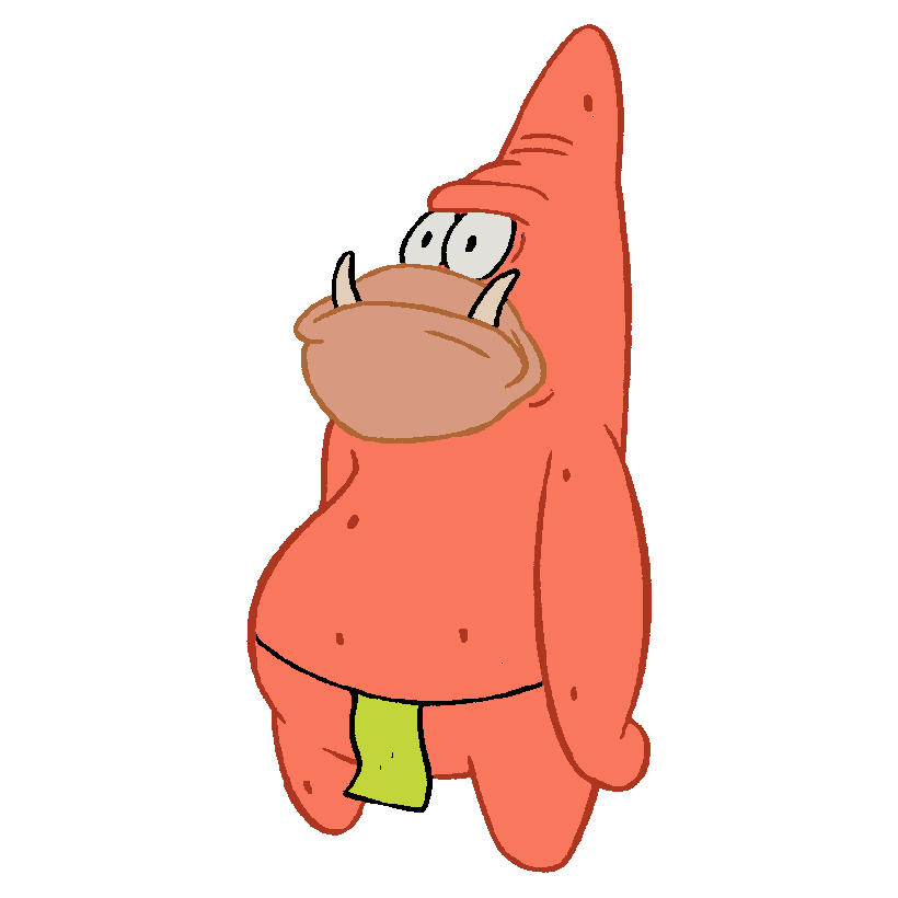 caveman patrick teeth