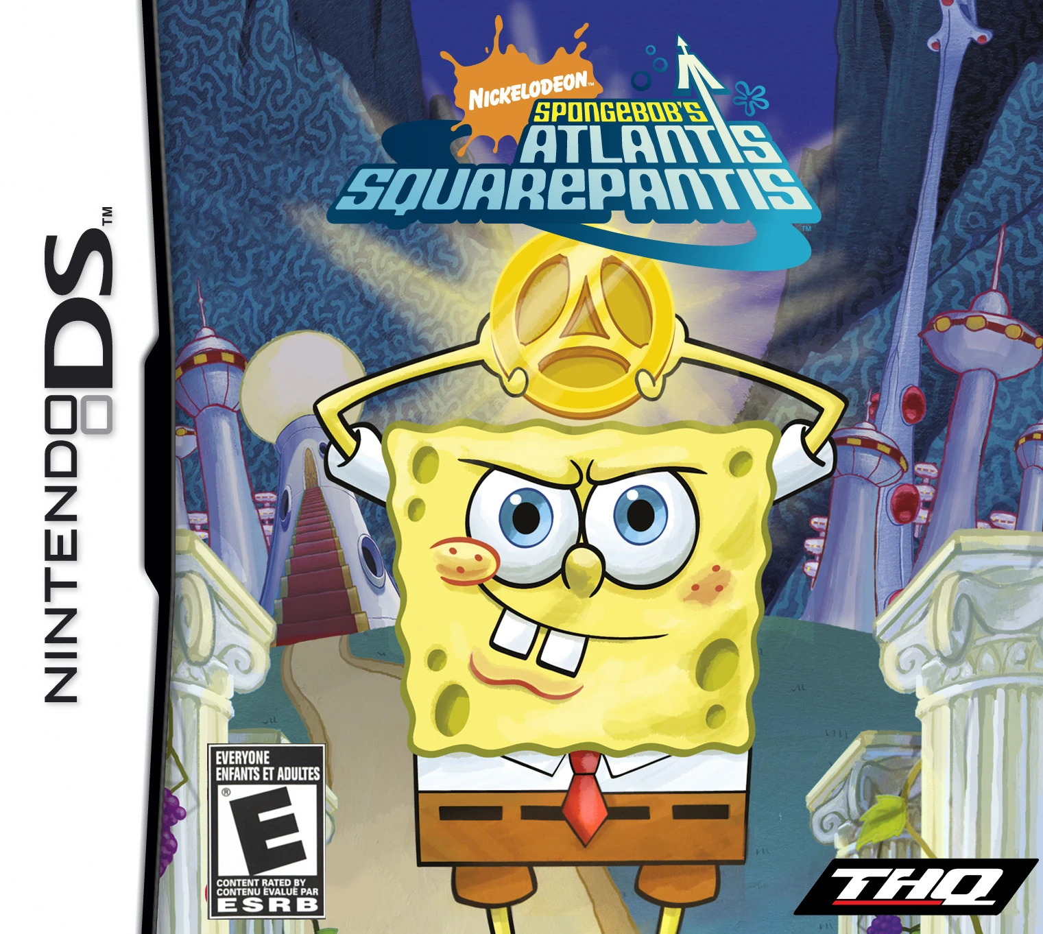 spongebob atlantis wii