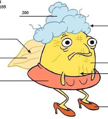 Angry resident fish, Encyclopedia SpongeBobia