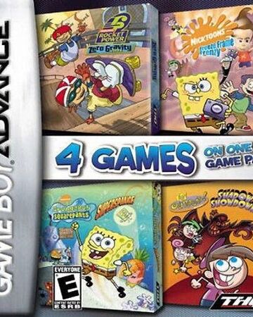 Nickelodeon 4 Games On One Game Pak Encyclopedia Spongebobia Fandom