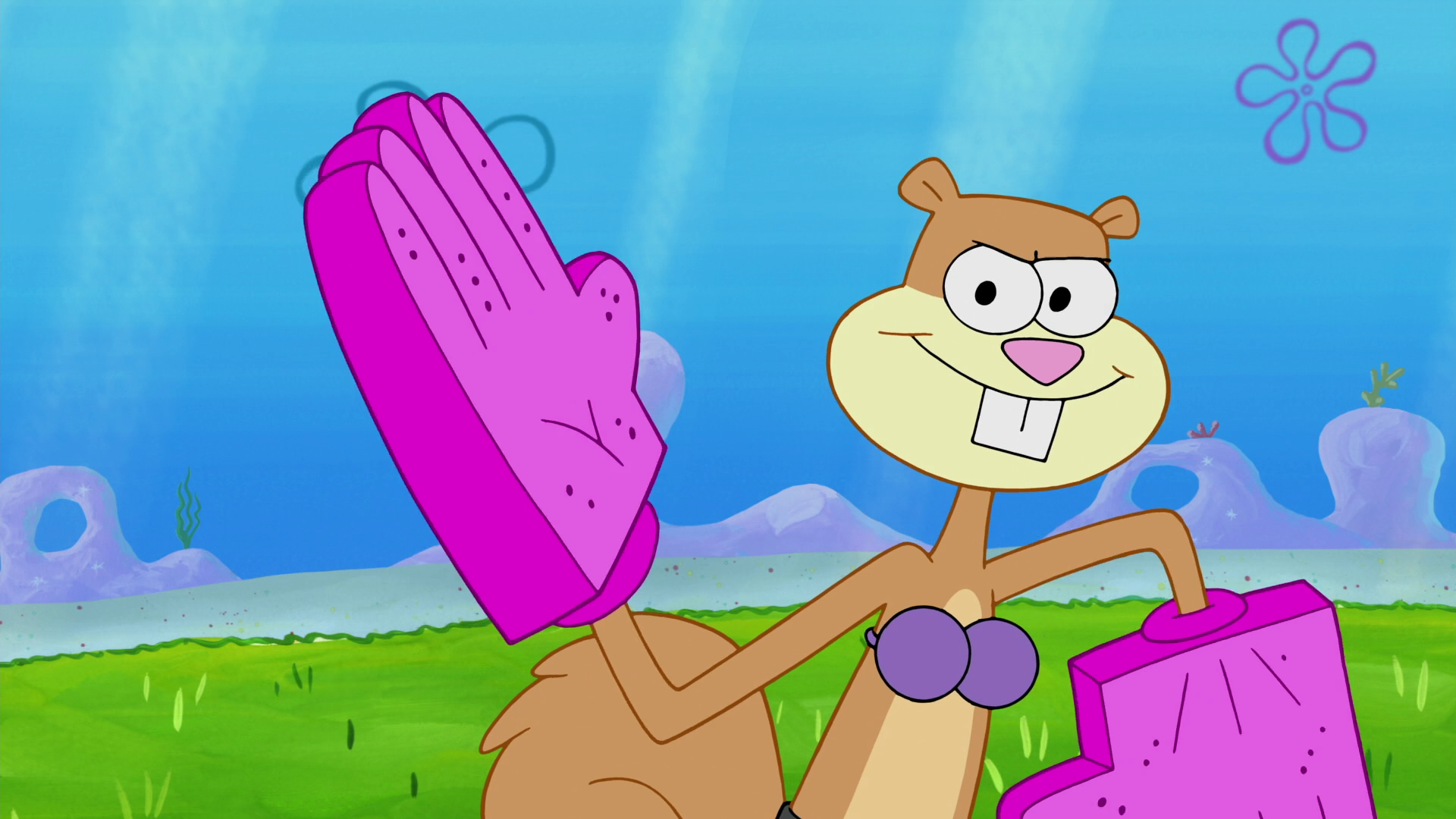 sandy cheeks spongebob karate