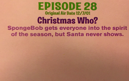 Christmas Who? airdate on The First 100 Episodes 2009 DVD.png