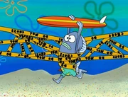 Incidental 38A wrapped in police tape.