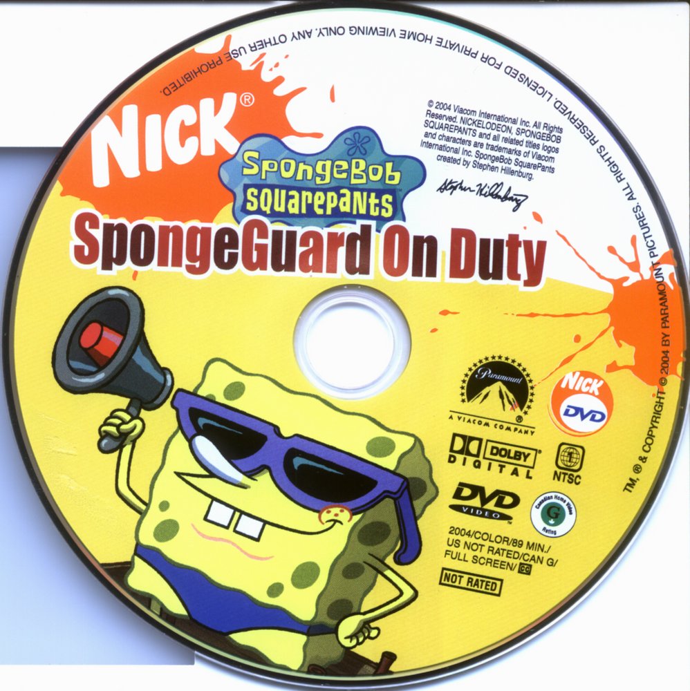 SpongeGuard on Duty (DVD) | Encyclopedia SpongeBobia | Fandom