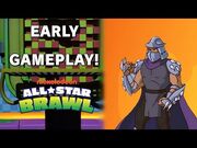 Shredder & Double Dare Stage EARLY GAMEPLAY in NICKELODEON ALL-STAR BRAWL! (Datamine)