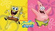 SpongeBob SquarePants vs Patrick Star in Splatoon.