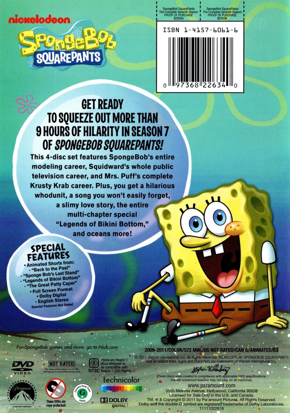 SpongeBob SquarePants: The Next 100 Episodes - DVD Box Set [Region A/1] NEW