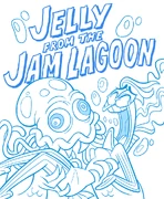 SpongeBob's Jelly from the Jam Lagoon comic