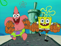 "Fancy living here we come! La, la, la, la, la!"