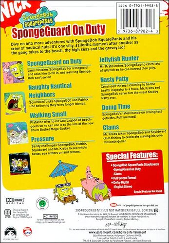 SpongeGuard on Duty (DVD) | Encyclopedia SpongeBobia+BreezeWiki