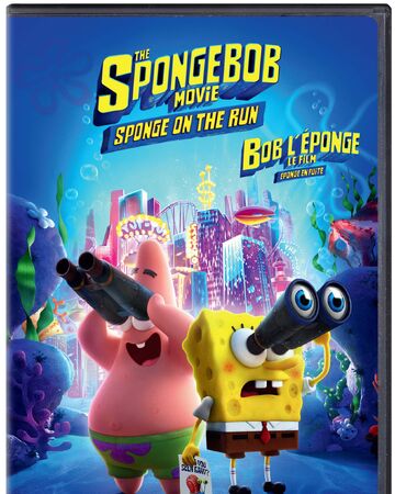 The Spongebob Movie Sponge On The Run Dvd Encyclopedia Spongebobia Fandom