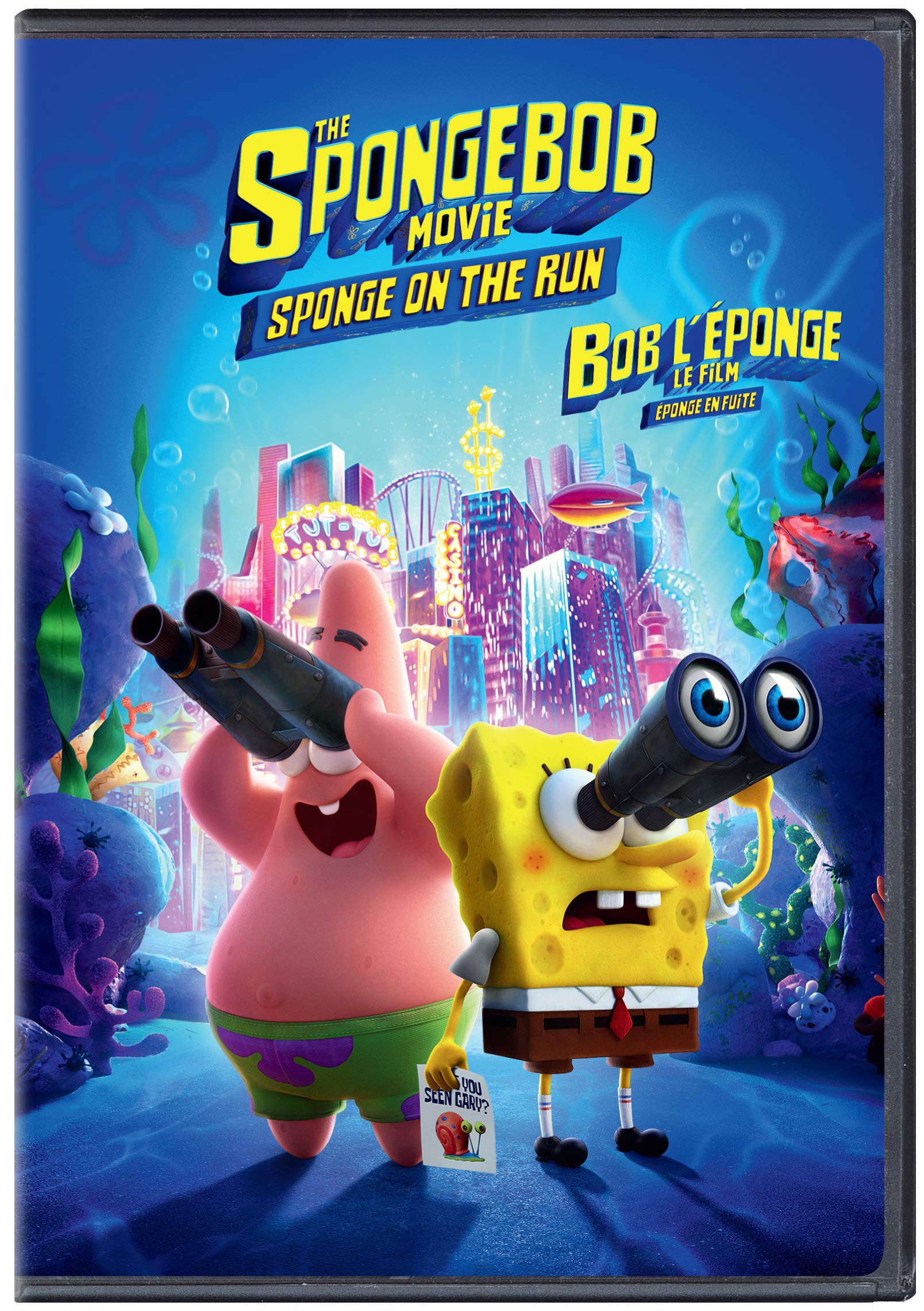 The Spongebob Movie Sponge On The Run Dvd Encyclopedia Spongebobia Fandom