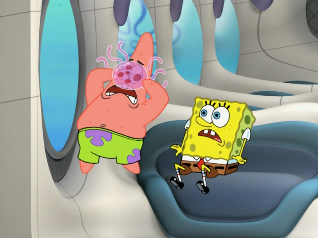 spongebob jellyfish sting