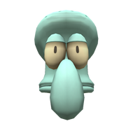 Squidward's head