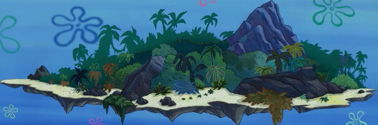 spongebob island