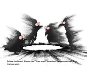 Burnt soldiers model sheet