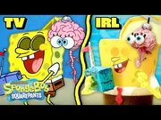 SpongeBob and Patrick Fly Their Brains Around Bikini Bottom..