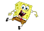 SpongeBob dancing stock art