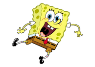 SpongeBob dancing stock art