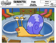 Snail 11's model sheet