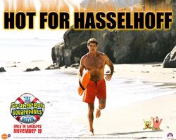 david hasselhoff spongebob running