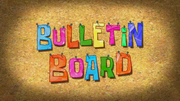 Bulletin Board