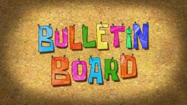 Bulletin Board title card