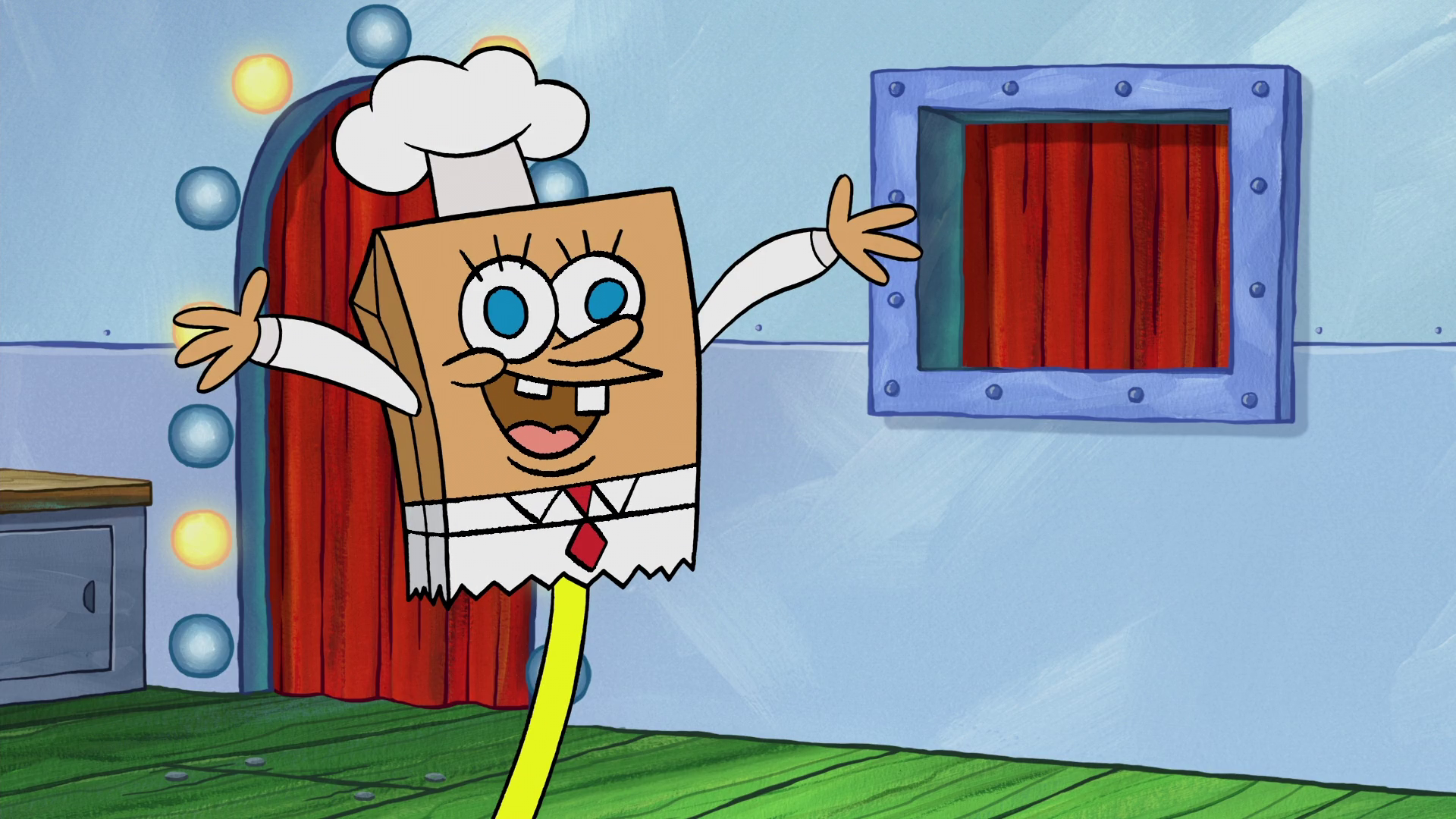 spongebob hand puppet