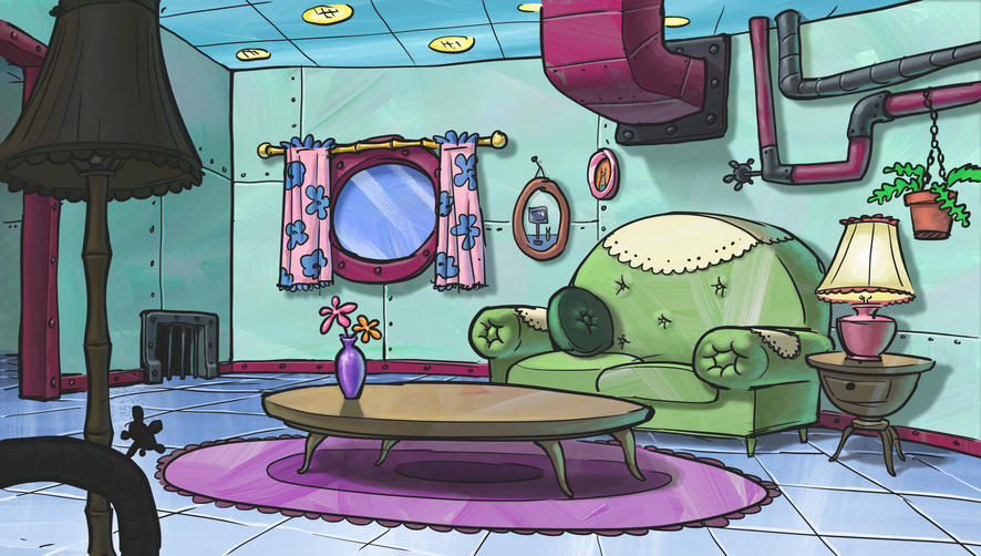 inside the chum bucket