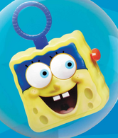 Juguetes de cajita feliz de Bob Esponja: Un Héroe Fuera del Agua (McDonald's)
