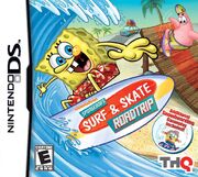 SpongeBob's Surf & Skate Roadtrip DS cover