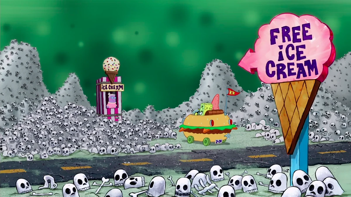 Ice cream (The SpongeBob SquarePants Movie) Encyclopedia SpongeBobia