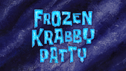 SB974 FROZEN KRABBY PATTY TEXT