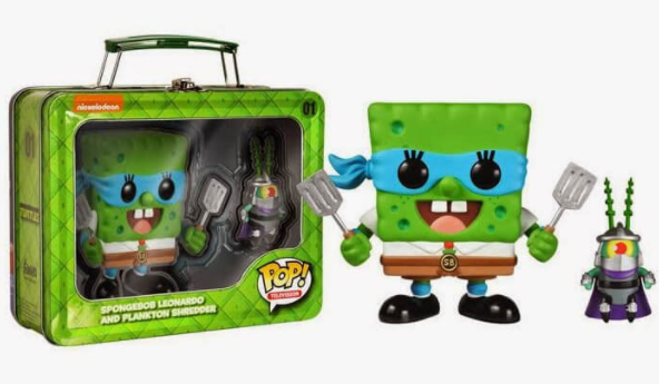 Funko Pops! With Purpose SpongeBob Squarepants SpongeBob with Jellyfishing  Net Vinyl Figure