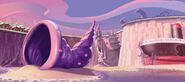 Concept art of "Summoners Rock."
