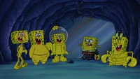 SpongeBob's friends have Mockery Mimicry Madness.