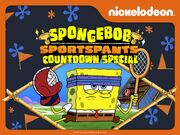 The SpongeBob SportsPants Countdown Special digital cover
