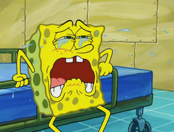 Screenshot) Spongebob Crying (Easter Parade) by Shiyamasaleem on